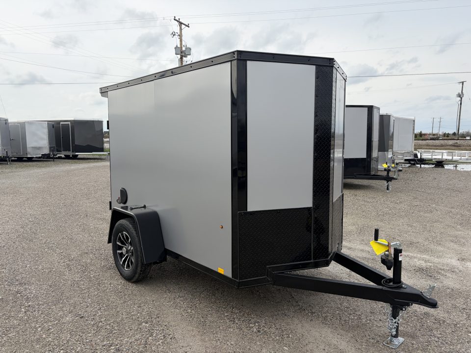 New 2026 LOOK TRAILERS K-DX6008-030 (5' x 8') 2.9K V-Nose Cargo / Enclosed Trailer