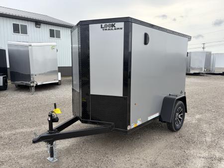 New 2026 LOOK TRAILERS K-DX6008-030 (5' x 8') 2.9K V-Nose Cargo / Enclosed Trailer