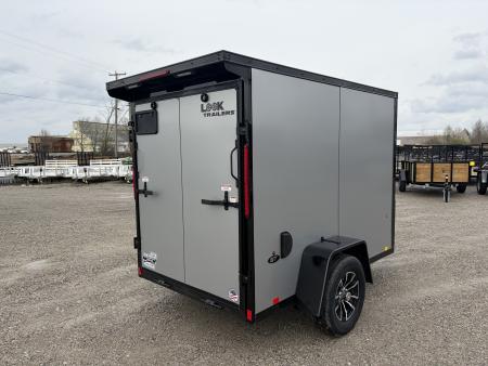 New 2026 LOOK TRAILERS K-DX6008-030 (5' x 8') 2.9K V-Nose Cargo / Enclosed Trailer