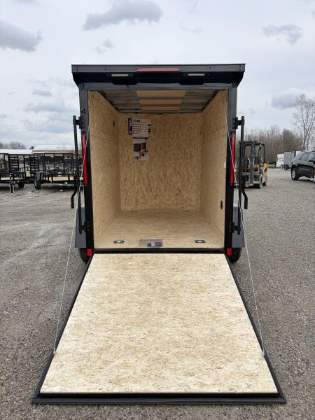 New 2026 LOOK TRAILERS K-DX6008-030 (5' x 8') 2.9K V-Nose Cargo / Enclosed Trailer