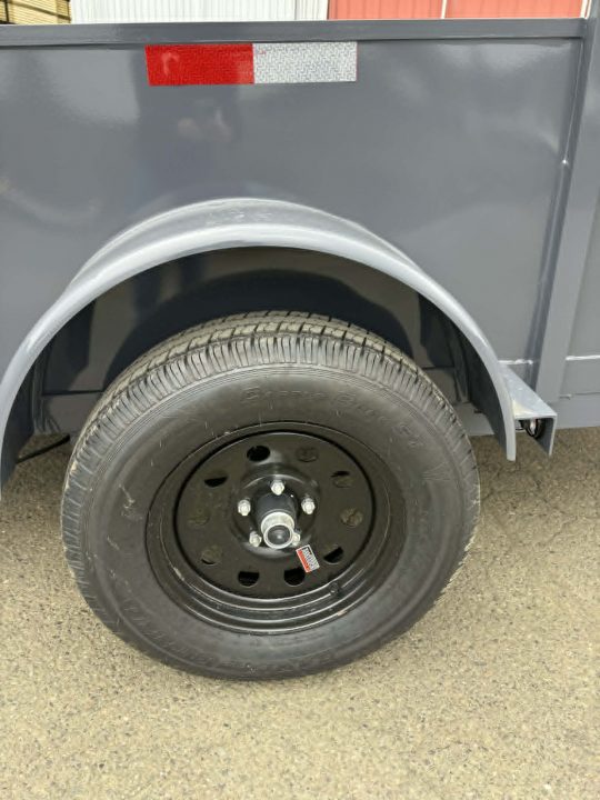 New UTILITY BOX 2026 VERSATILE 6x10 TRAILER 3000 GVWR GRAY