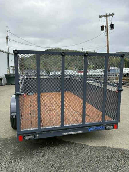 New UTILITY BOX 2026 VERSATILE 6x10 TRAILER 3000 GVWR GRAY