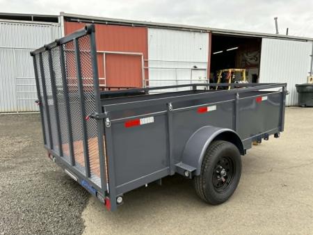 New UTILITY BOX 2026 VERSATILE 6x10 TRAILER 3000 GVWR GRAY