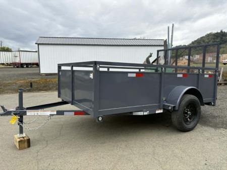 New UTILITY BOX 2026 VERSATILE 6x10 TRAILER 3000 GVWR GRAY