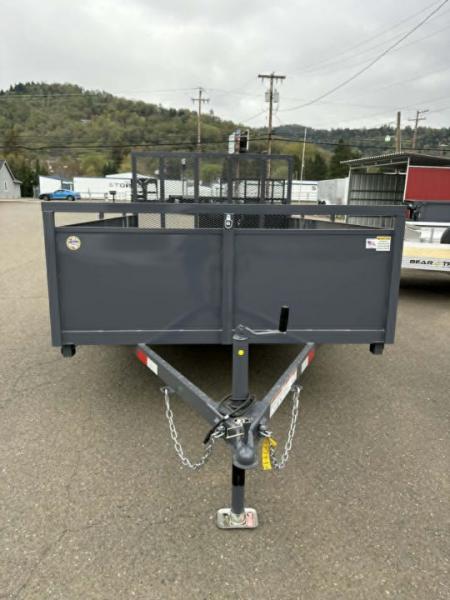 New UTILITY BOX 2026 VERSATILE 6x10 TRAILER 3000 GVWR GRAY