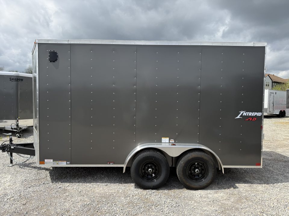 New 2026 Homesteader Trailer 7x14x7 Intrepid HD Ramp Door Package Cargo / Enclosed Trailer
