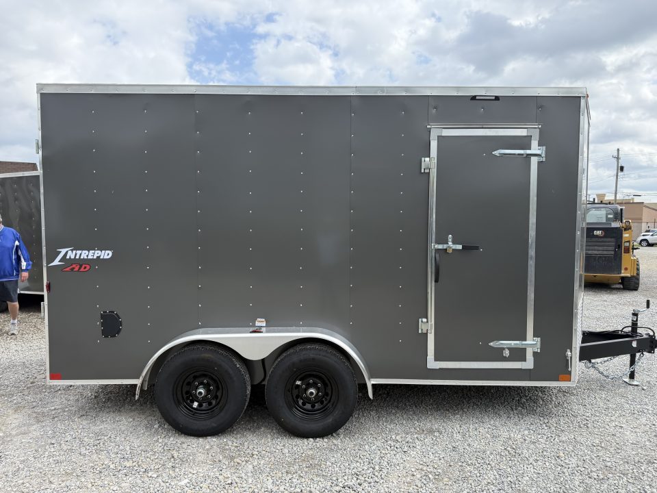 New 2026 Homesteader Trailer 7x14x7 Intrepid HD Ramp Door Package Cargo / Enclosed Trailer