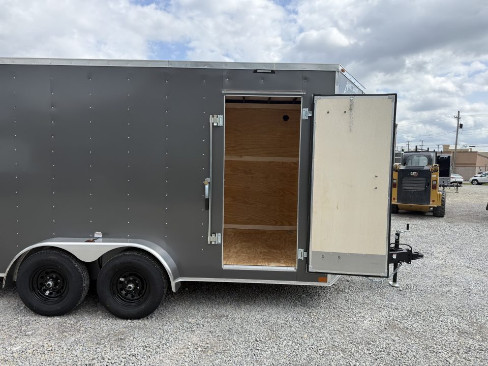 New 2026 Homesteader Trailer 7x14x7 Intrepid HD Ramp Door Package Cargo / Enclosed Trailer