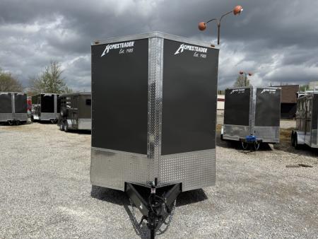 New 2026 Homesteader Trailer 7x14x7 Intrepid HD Ramp Door Package Cargo / Enclosed Trailer
