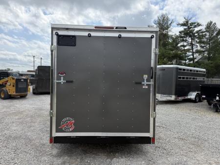 New 2026 Homesteader Trailer 7x14x7 Intrepid HD Ramp Door Package Cargo / Enclosed Trailer
