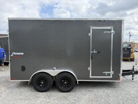 New 2026 Homesteader Trailer 7x14x7 Intrepid HD Ramp Door Package Cargo / Enclosed Trailer