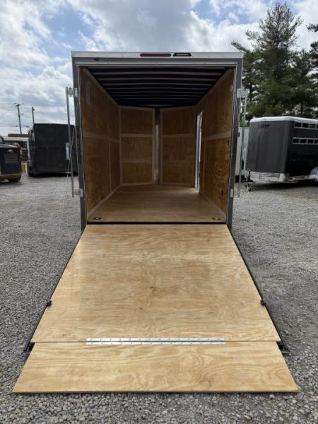 New 2026 Homesteader Trailer 7x14x7 Intrepid HD Ramp Door Package Cargo / Enclosed Trailer