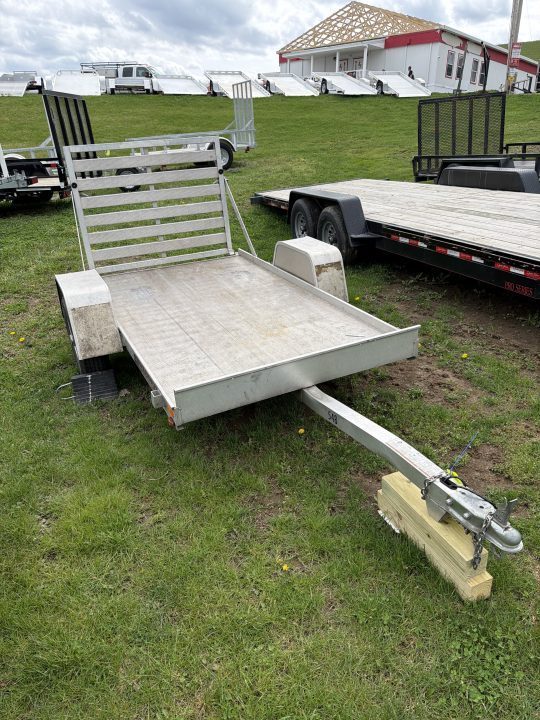 Used 2011 Aluma 4'6" x 8 LW Utility Trailer