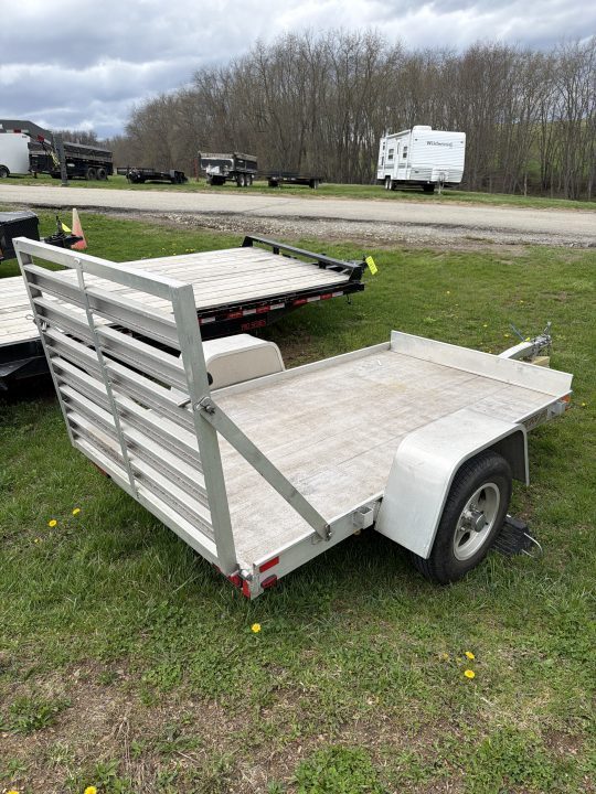 Used 2011 Aluma 4'6" x 8 LW Utility Trailer