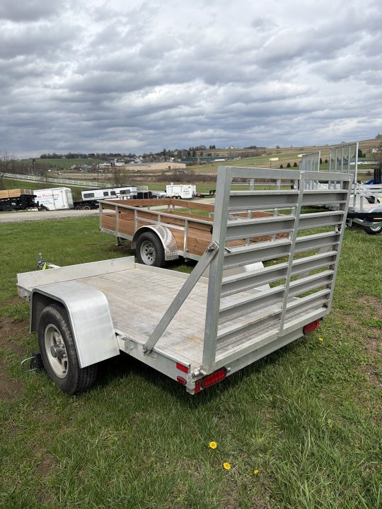 Used 2011 Aluma 4'6" x 8 LW Utility Trailer
