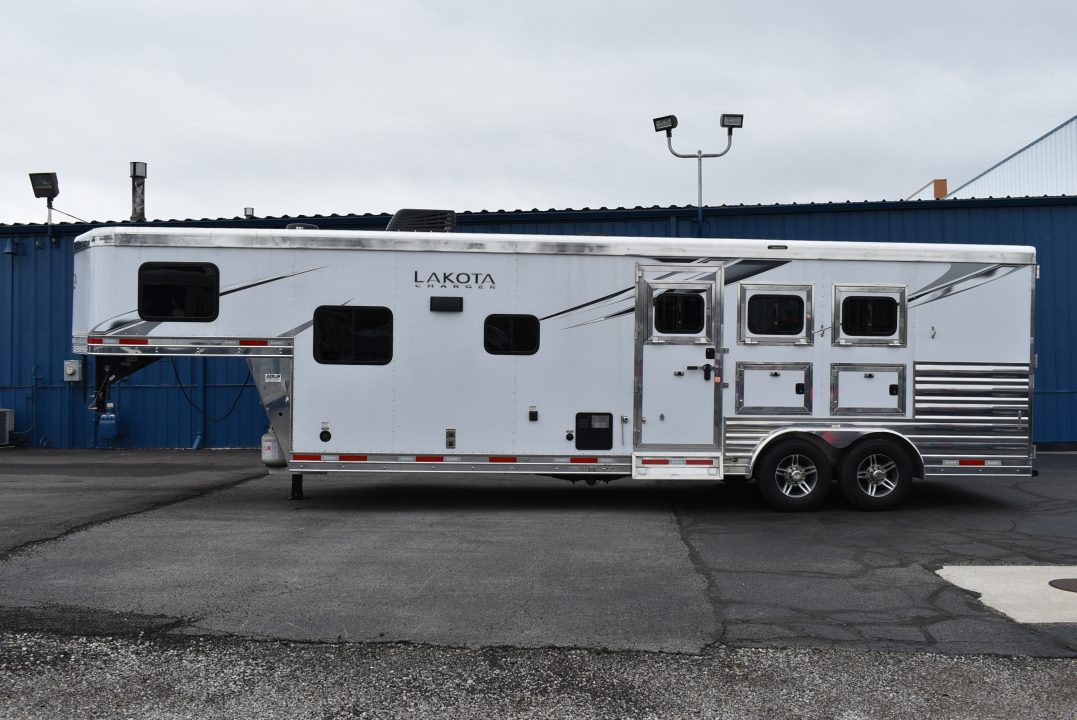 Used 2022 Lakota 8311 Charger Horse Trailer