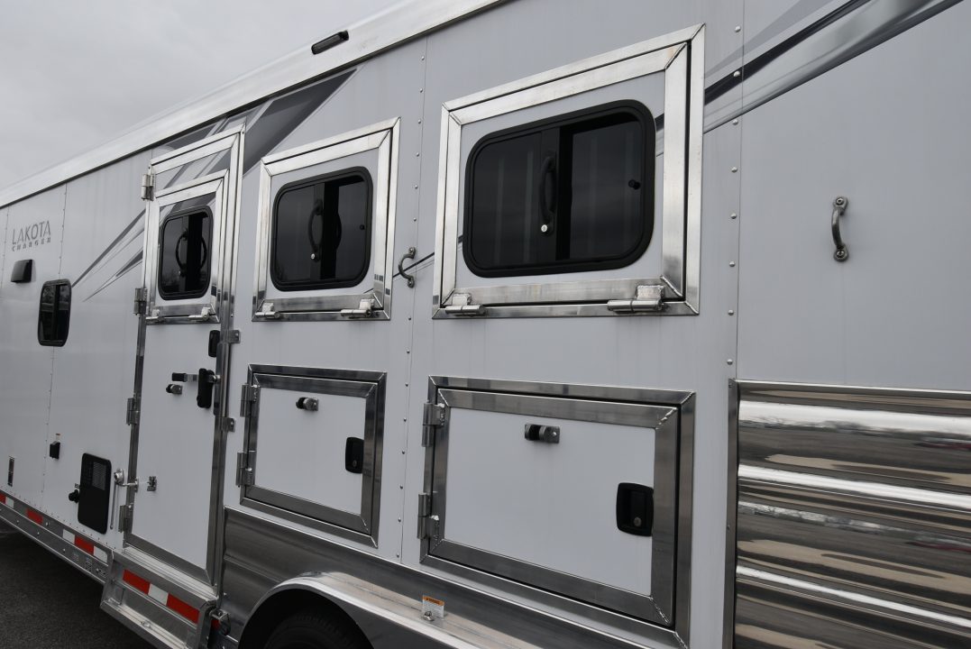 Used 2022 Lakota 8311 Charger Horse Trailer