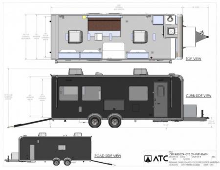 New 2026 ATC PR300CB85752418 Office/Command Cargo / Enclosed Trailer