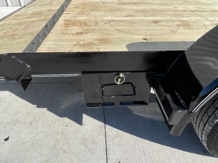 New 2026 DAVIDSON 83X18 (16+2) 2-3500LB AXLE WOOD FLOOR CAR HAULER W/ DOVETAIL