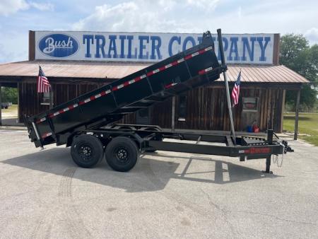 New 2026 Southern Utility 7x16x2 14K Telescopic Dump Trailer