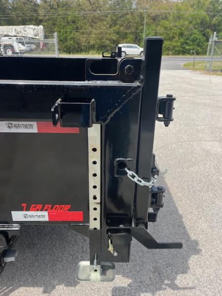 New 2026 Southern Utility 7x16x2 14K Telescopic Dump Trailer