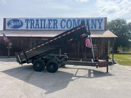 New 2026 Southern Utility 7x16x2 14K Telescopic Dump Trailer