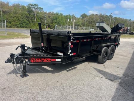 New 2026 Southern Utility 7x16x2 14K Telescopic Dump Trailer