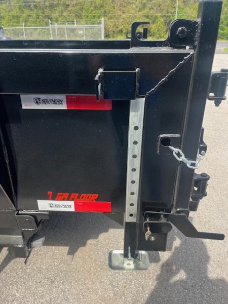 New 2026 Southern Utility 7x16x2 14K Telescopic Dump Trailer