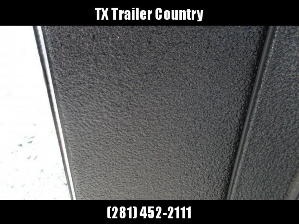 New 2026 Covered Wagon Trailers 7x16 Cargo Trailer / Enclosed Trailer / 6'6" Interior / Extra Wide Ramp / 48" RV Door / .080 Silver Poly Core