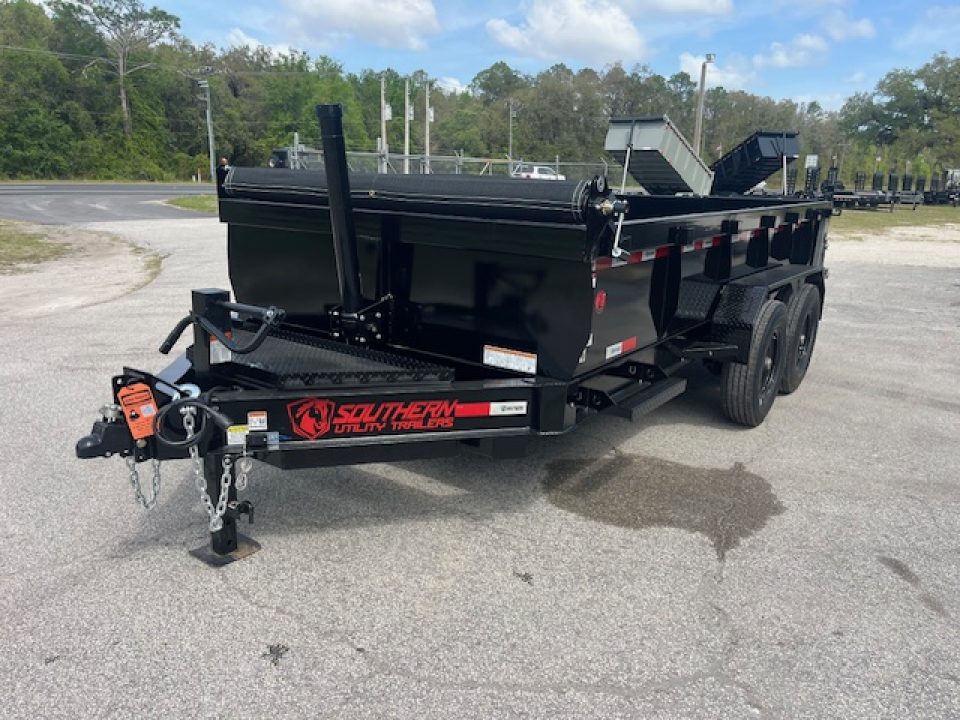 New 2026 Southern Utility 7x14x2 14K Telescopic Dump Trailer