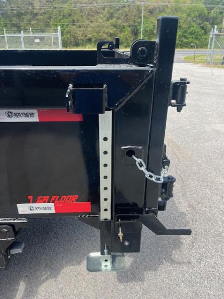 New 2026 Southern Utility 7x14x2 14K Telescopic Dump Trailer