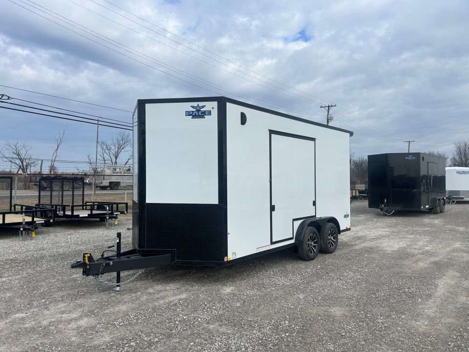 New 2026 Pace American 7.5x14 7K Journey UTV Enclosed Trailer