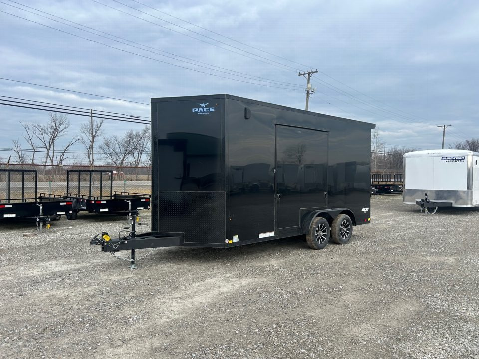 New 2026 Pace American 7.5x14 7K Journey UTV Enclosed Trailer
