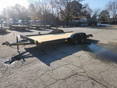 New 2026 Big Tex Trailers 18' 70CH 7K Car Trailer w/Slide in Ramps Car / Racing Trailer