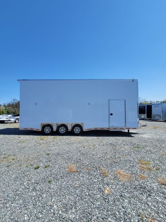 New 2026 Featherlite Trailers 4414 8.5X28 TRIPLE Stacker
