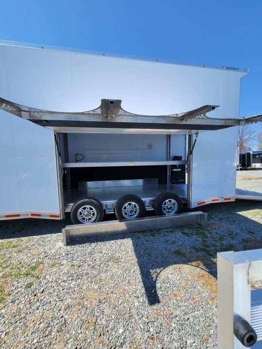 New 2026 Featherlite Trailers 4414 8.5X28 TRIPLE Stacker