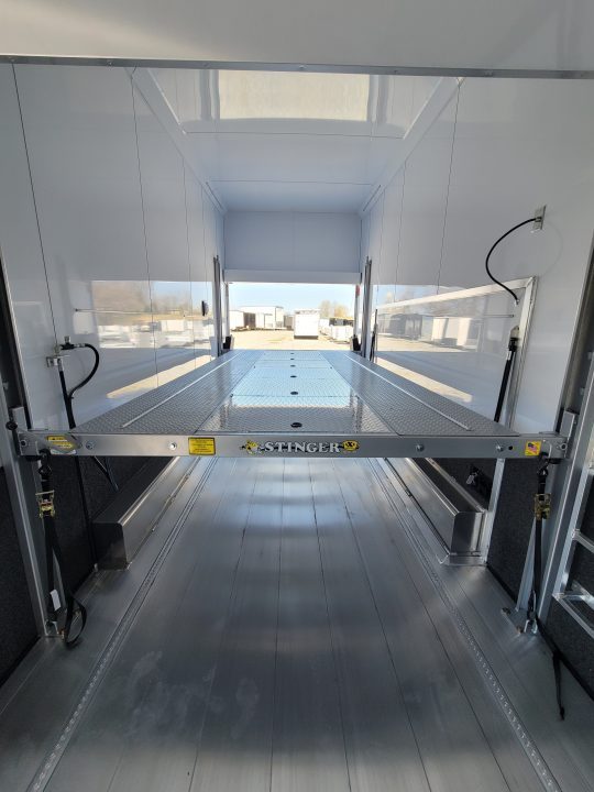 New 2026 Featherlite Trailers 4414 8.5X28 TRIPLE Stacker