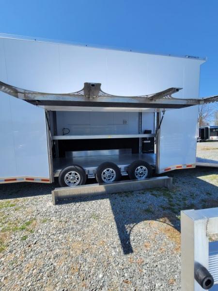 New 2026 Featherlite Trailers 4414 8.5X28 TRIPLE Stacker