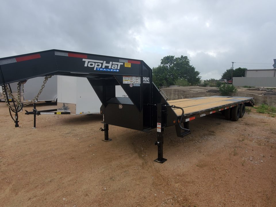 New 2026 Top Hat Trailers GN2 Flatbed Trailer