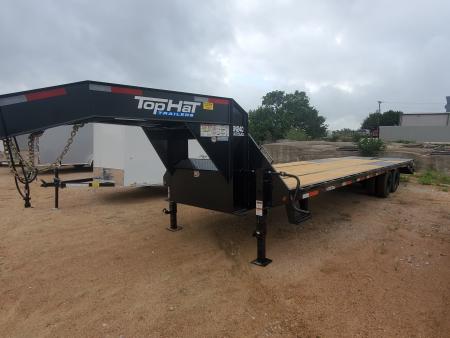New 2026 Top Hat Trailers GN2 Flatbed Trailer