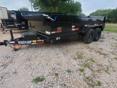 New 2026 Top Hat Trailers DE1 Dump Trailer