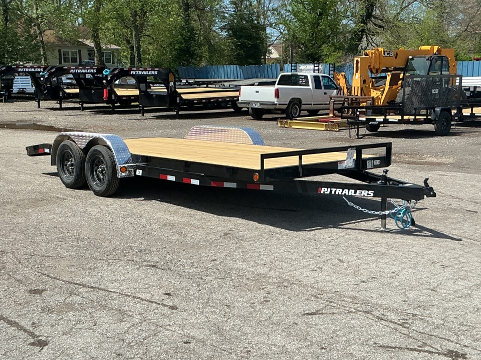 New 2026 PJ Trailers 18' x 83" - 5 in. Channel Carhauler (C5) 7K GVWR Car / Racing Trailer
