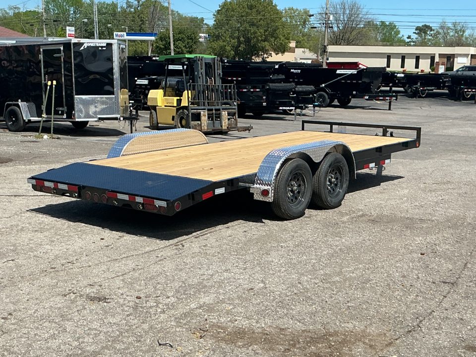 New 2026 PJ Trailers 18' x 83" - 5 in. Channel Carhauler (C5) 7K GVWR Car / Racing Trailer