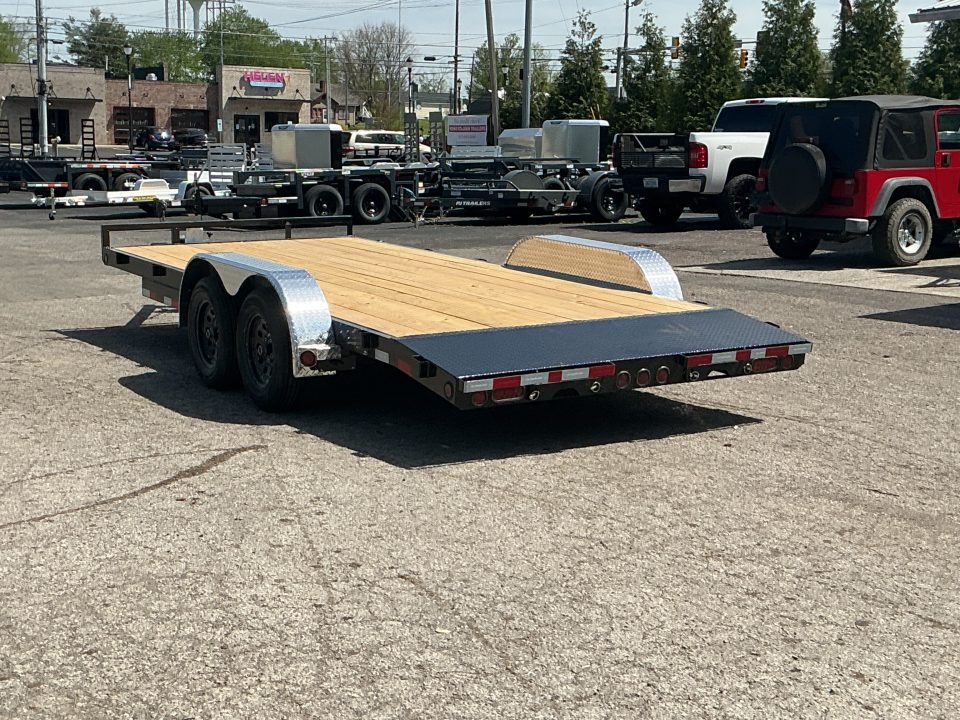 New 2026 PJ Trailers 18' x 83" - 5 in. Channel Carhauler (C5) 7K GVWR Car / Racing Trailer