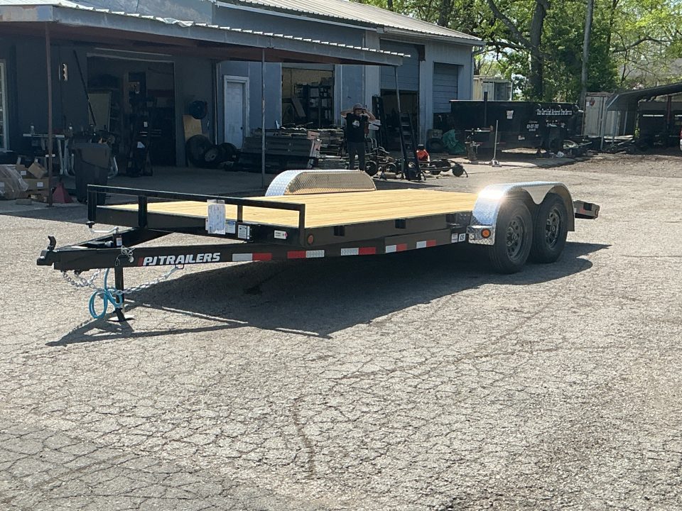 New 2026 PJ Trailers 18' x 83" - 5 in. Channel Carhauler (C5) 7K GVWR Car / Racing Trailer