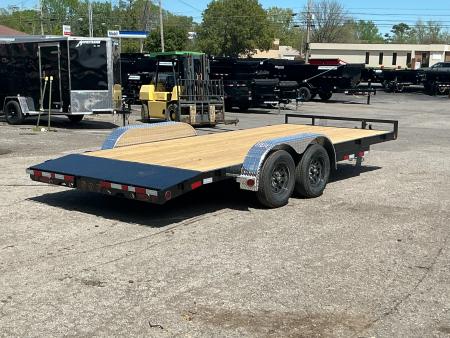 New 2026 PJ Trailers 18' x 83" - 5 in. Channel Carhauler (C5) 7K GVWR Car / Racing Trailer
