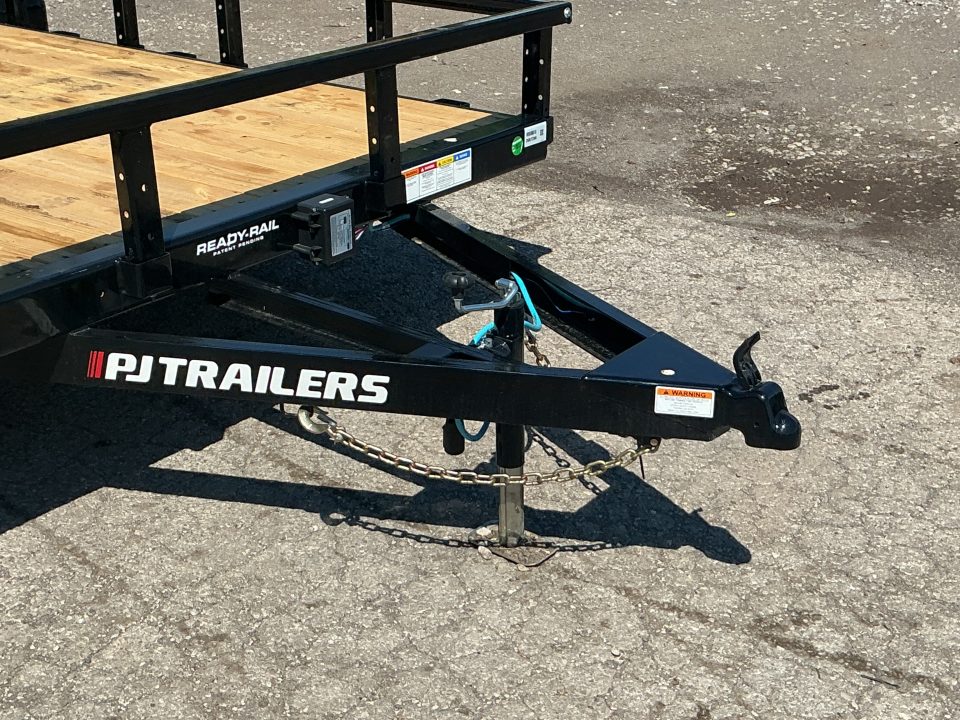 New 2026 PJ Trailers 83" x 18' Tandem Axle Channel (UL) Utility Trailer