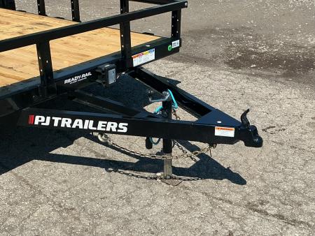 New 2026 PJ Trailers 83" x 18' Tandem Axle Channel (UL) Utility Trailer