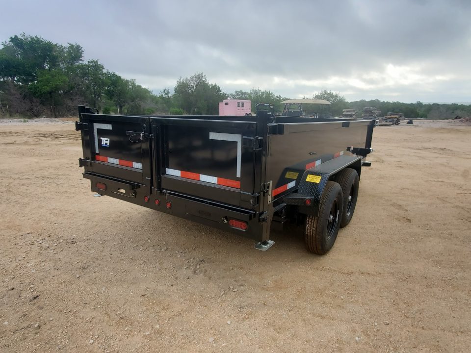 New 2026 Top Hat Trailers DE1 Dump Trailer