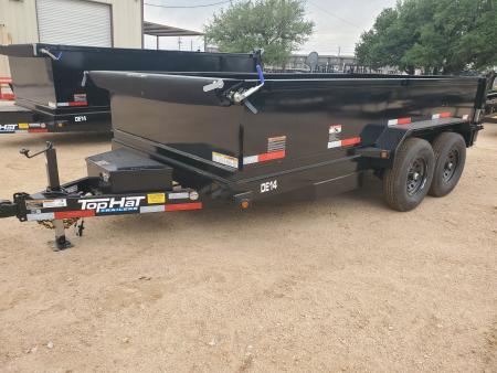 New 2026 Top Hat Trailers DE1 Dump Trailer